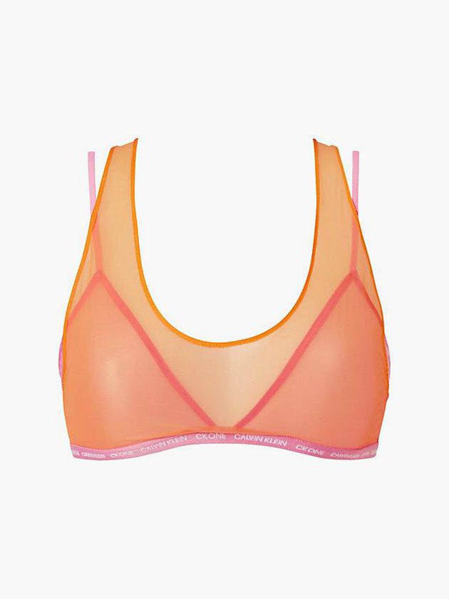 Calvin Klein USA Pride Womens Bra Orange 0765142-CL